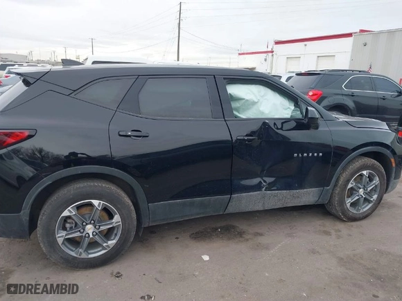 2023 Chevrolet Blazer LT with VIN 3GNKBHR44PS183209, listed as a IAAI auction lot 41841421 with 49,706 mi miles. Bid and sale history available at carsss.com. Image 13.