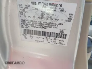 2008 Ford Escape XLS with VIN 1FMCU02Z48KA97177, listed as a IAAI auction lot 42750800 with 169,663 mi miles and . Bid and sale history available at DreamBid. Image 9.