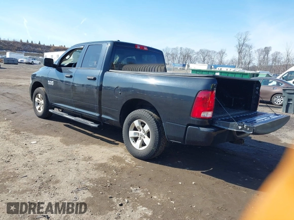 2018 Ram 1500 Express with VIN 1C6RR7FG1JS327742, listed as a IAAI auction lot 41639672 with 125,896 mi miles. Bid and sale history available at carsss.com. Image 3.