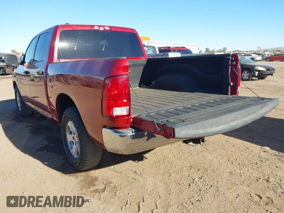 2014 Ram 1500 Express with VIN 1C6RR6KT1ES398376, listed as a IAAI auction lot 41393458 with 99,834 mi miles. Bid and sale history available at carsss.com. Image 3.