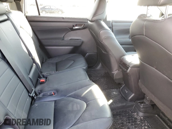 2023 Toyota Highlander L with VIN 5TDKDRBH0PS527435, listed as a Copart auction lot 55776425 with 24,944 mi miles and Salvage title. Bid and sale history available at DreamBid. Image 11.
