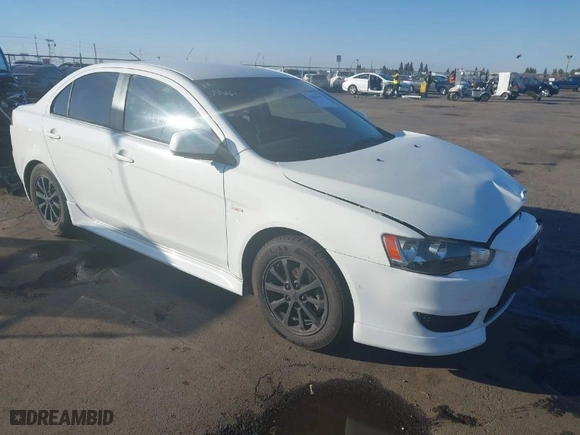 2012 Mitsubishi Lancer ES with VIN JA32U2FU2CU016974, listed as a IAAI auction lot 41443653 with 82167 miles. Bid and sale history available at carsss.com. Image 1.