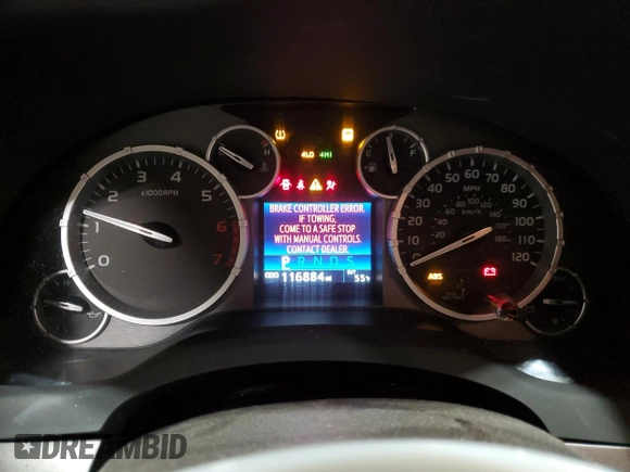 2016 Toyota Tundra SR5 z VIN 5TFDW5F17GX566297, wystawiony jako Copart lot #49700945 z przebiegiem 116 884 mil mil oraz Czysty tytuł • Clean title. Historia ofert i sprzedaży dostępna na DreamBid. Obrazek 9.