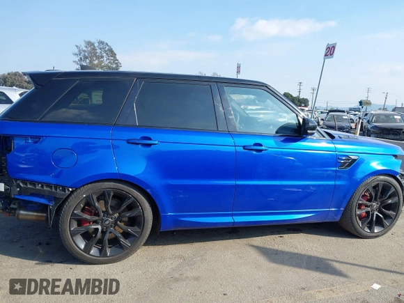 2021 Land Rover Range Rover Sport HST with VIN SALWS2RU2MA772532, listed as a IAAI auction lot 41394722 with 32,816 mi miles. Bid and sale history available at carsss.com. Image 13.