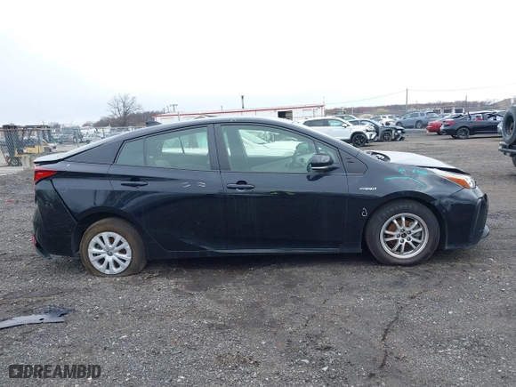 2022 Toyota Prius L Eco with VIN JTDKAMFUXN3174204, listed as a IAAI auction lot 41747089 with 79,531 mi miles. Bid and sale history available at carsss.com. Image 13.