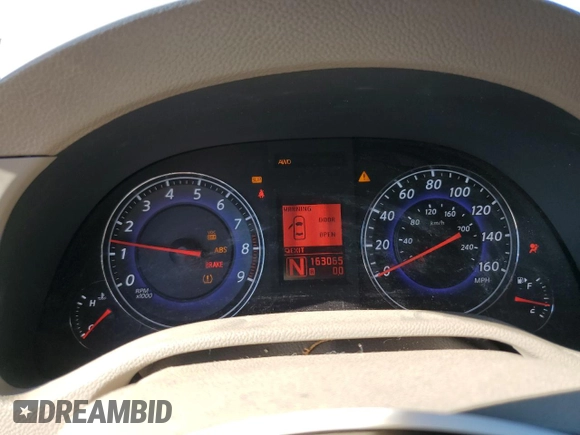 2008 Infiniti G35 x with VIN JNKBV61F88M252968, listed as a Copart auction lot 69979164 with 163,065 mi miles and Clean Title. Bid and sale history available at DreamBid. Image 9.