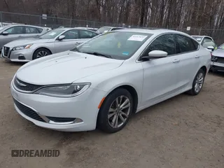 2015 Chrysler 200 Limited with VIN 1C3CCCAB7FN582927, listed as a IAAI auction lot 41613852 with 133,578 mi miles and . Bid and sale history available at DreamBid. Image 17.