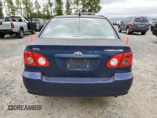2007 Toyota Corolla CE with VIN 1NXBR32E37Z869621, listed as a Copart auction lot 54959675 with 242,243 mi miles and Clean Title. Bid and sale history available at carsss.com. Image 6.