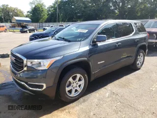 2019 GMC Acadia SLE z VIN 1GKKNRLSXKZ225797, wystawiony jako Copart lot #56588345 z przebiegiem Nie podano mil oraz Szkoda całkowita • Salvage title. Historia ofert i sprzedaży dostępna na DreamBid. Obrazek 1.
