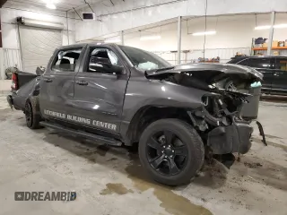 2022 Ram 1500 Big Horn with VIN 1C6RRFFG8NN298271, listed as a Copart auction lot 54550835 with 52,827 mi miles and Salvage Title. Bid and sale history available at carsss.com. Image 4.