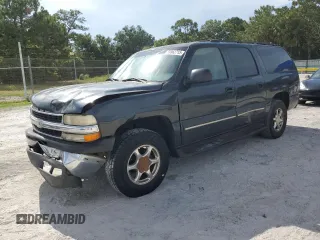 2003 Chevrolet Suburban LT z VIN 1GNEC16Z23J338840, wystawiony jako Copart lot #59962715 z przebiegiem 264 250 mil mil oraz Szkoda całkowita • Salvage title. Historia ofert i sprzedaży dostępna na DreamBid. Obrazek 1.