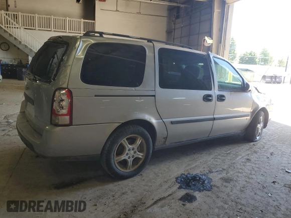 2008 Chevrolet Uplander LS with VIN 1GNDV23158D190201, listed as a Copart auction lot 56095244 with Not Provided miles and Salvage Title. Bid and sale history available at carsss.com. Image 3.