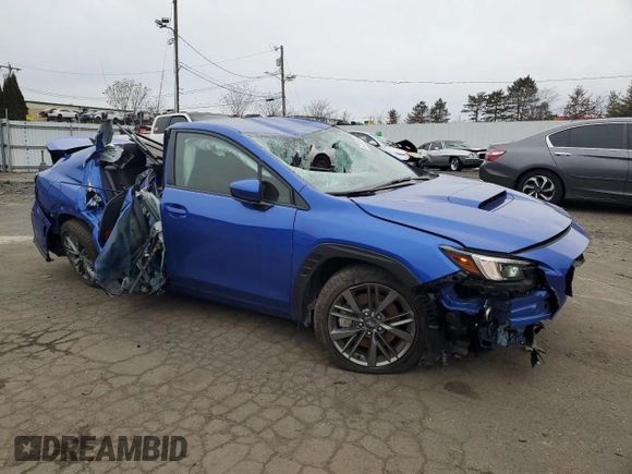 2024 Subaru WRX with VIN JF1VBAB60R9801484, listed as a Copart auction lot 87291904 with 2,887 mi miles and Salvage Title. Bid and sale history available at carsss.com. Image 4.