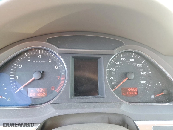 2005 Audi A6 with VIN WAUDG74F05N087037, listed as a Copart auction lot 76919824 with 115,476 mi miles and Salvage Title. Bid and sale history available at carsss.com. Image 9.