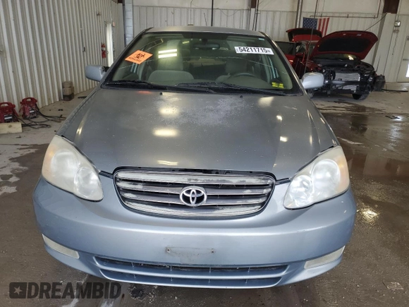 2003 Toyota Corolla CE with VIN 1NXBR32E03Z067604, listed as a Copart auction lot 54211715 with 213,194 mi miles and Clean Title. Bid and sale history available at DreamBid. Image 5.