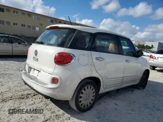 2014 FIAT 500L Pop with VIN ZFBCFAAH4EZ013118, listed as a Copart auction lot 44321935 with 156,768 mi miles and Salvage Title. Bid and sale history available at DreamBid. Image 3.
