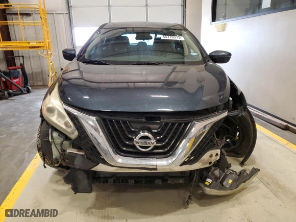2016 Nissan Murano S with VIN 5N1AZ2MGXGN143320, listed as a Copart auction lot 45776915 with 124,587 mi miles and Salvage Title. Bid and sale history available at carsss.com. Image 5.