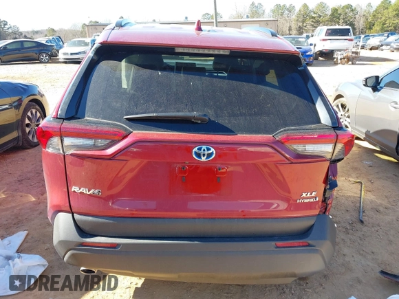 2024 Toyota RAV4 Hybrid XLE Premium with VIN 4T3B6RFVXRU166145, listed as a IAAI auction lot 41310813 with 8,276 mi miles and . Bid and sale history available at DreamBid. Image 16.