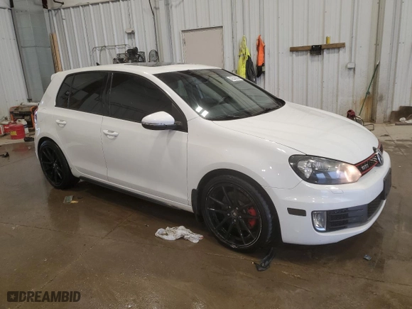 2013 Volkswagen GTI with VIN WVWHD7AJ0DW012899, listed as a Copart auction lot 42043055 with 185,412 mi miles and Non Repairable. Bid and sale history available at carsss.com. Image 4.