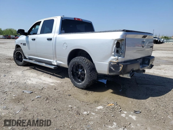 2015 Ram 1500 ST with VIN 1C6RR7ST9FS615292, listed as a Copart auction lot 53897925 with 152,109 mi miles and Salvage title. Bid and sale history available at DreamBid. Image 2.