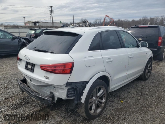 2016 Audi Q3 Prestige z VIN WA1GFCFS6GR008143, wystawiony jako Copart lot #51736925 z przebiegiem 117 683 mil mil oraz Szkoda całkowita • Salvage title. Historia ofert i sprzedaży dostępna na DreamBid. Obrazek 3.