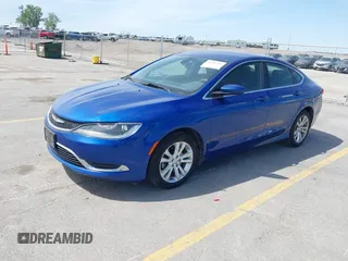 2015 Chrysler 200 Limited with VIN 1C3CCCAB6FN697289, listed as a IAAI auction lot 42245255 with 128,540 mi miles and . Bid and sale history available at DreamBid. Image 2.