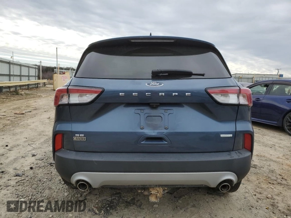 2020 Ford Escape SE with VIN 1FMCU0G69LUC26977, listed as a Copart auction lot 45796615 with 58,791 mi miles and Salvage Title. Bid and sale history available at carsss.com. Image 6.