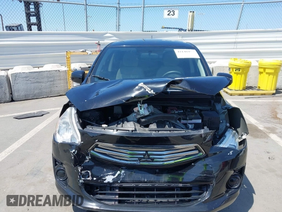 2019 Mitsubishi Mirage ES z VIN ML32F3FJ6KHF17967, wystawiony jako IAAI lot #42146979 z przebiegiem 76 355 mil mil oraz . Historia ofert i sprzedaży dostępna na DreamBid. Obrazek 12.