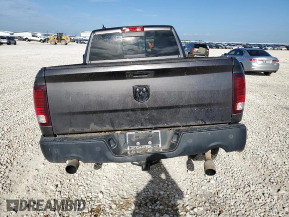 2019 Ram 1500 Classic Warlock with VIN 1C6RR6GT6KS616705, listed as a Copart auction lot 62071644 with 132,106 mi miles and Salvage Title. Bid and sale history available at carsss.com. Image 6.