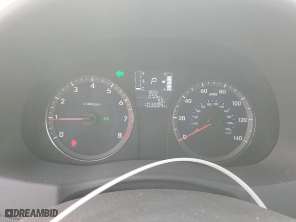 2017 Hyundai Accent SE with VIN KMHCT5AE9HU336726, listed as a Copart auction lot 41382765 with 103,894 mi miles and Salvage Title. Bid and sale history available at carsss.com. Image 9.