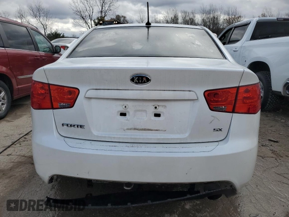 2013 Kia Forte SX with VIN KNAFW4A32D5737361, listed as a Copart auction lot 81759564 with 114,028 mi miles and Salvage Title. Bid and sale history available at carsss.com. Image 6.