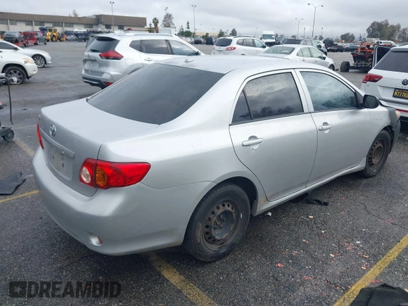 2009 Toyota Corolla with VIN 1NXBU40E39Z146748, listed as a IAAI auction lot 41523817 with 223,552 mi miles. Bid and sale history available at carsss.com. Image 4.