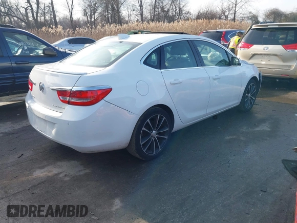 2016 Buick Verano Sport Touring with VIN 1G4PW5SK2G4152935, listed as a IAAI auction lot 41198016 with 104,484 mi miles and . Bid and sale history available at DreamBid. Image 4.