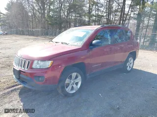 2012 Jeep Compass Latitude with VIN 1C4NJDEB2CD655908, listed as a IAAI auction lot 41768338 with 115,157 mi miles. Bid and sale history available at carsss.com. Image 2.