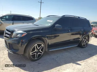 2018 Mercedes-Benz GLS with VIN 4JGDF7DE5JB133501, listed as a Copart auction lot 71313634 with 92,782 mi miles and Salvage Title. Bid and sale history available at carsss.com. Image 1.
