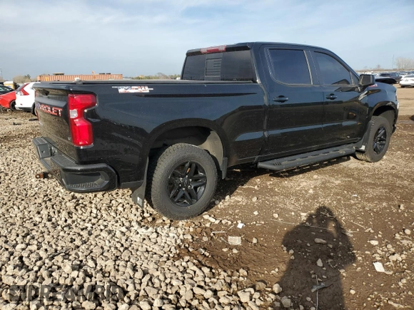 2020 Chevrolet Silverado 1500 LT Trail Boss with VIN 3GCPYFED4LG372995, listed as a Copart auction lot 49457265 with 53,597 mi miles and Salvage Title. Bid and sale history available at DreamBid. Image 3.