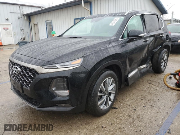 2019 Hyundai Santa Fe Limited with VIN 5NMS5CAD3KH081074, listed as a Copart auction lot 43545055 with 18,649 mi miles and Salvage Title. Bid and sale history available at carsss.com. Image 1.