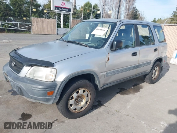 2001 Honda CR-V LX with VIN JHLRD28491S013756, listed as a IAAI auction lot 41692691 with 208,604 mi miles. Bid and sale history available at carsss.com. Image 2.