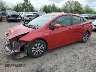 2019 Toyota Prius LE with VIN JTDL9RFU0K3010627, listed as a Copart auction lot 57079085 with 89,674 mi miles and Salvage title. Bid and sale history available at DreamBid. Image 1.