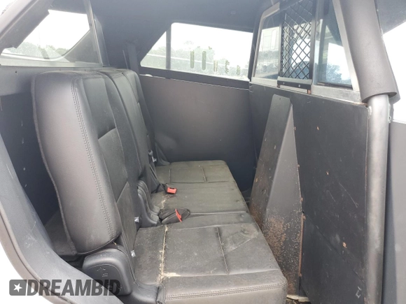 2016 Ford Utility Police Interceptor with VIN 1FM5K8AR6GGD31450, listed as a Copart auction lot 74237674 with 51,949 mi miles and Salvage Title. Bid and sale history available at carsss.com. Image 11.