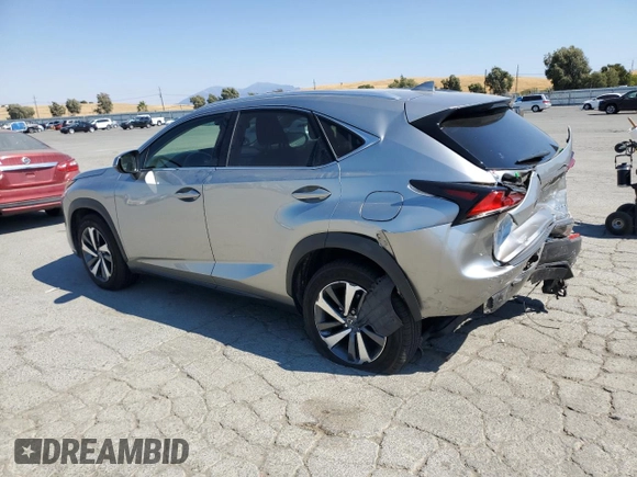 2019 Lexus NX 300 with VIN JTJBARBZ3K2216743, listed as a Copart auction lot 64816845 with 7,809 mi miles and Salvage title. Bid and sale history available at DreamBid. Image 2.