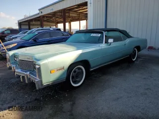 1976 Cadillac Eldorado z VIN 6L67S6185912, wystawiony jako Copart lot #43175935 z przebiegiem 25 686 mil mil oraz Nie do naprawy • Non repairable. Historia ofert i sprzedaży dostępna na DreamBid. Obrazek 1.