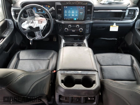 2023 Ford F-350 XL with VIN 1FT8W3BT5PED85644, listed as a Copart auction lot 82908884 with 39,807 mi miles and Salvage title. Bid and sale history available at DreamBid. Image 8.
