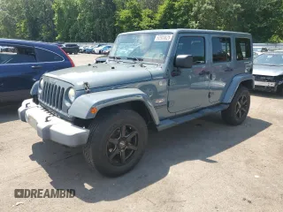 2014 Jeep Wrangler Unlimited Sahara with VIN 1C4HJWEG5EL128569, listed as a Copart auction lot 62905625 with 92,126 mi miles and Salvage title. Bid and sale history available at DreamBid. Image 1.