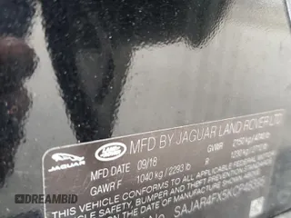 2019 Jaguar XE 25t with VIN SAJAR4FX5KCP48395, listed as a Copart auction lot 44546005 with 71,611 mi miles and Clean Title. Bid and sale history available at carsss.com. Image 12.