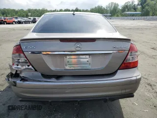 2005 Mercedes-Benz E-Class 5.5L AMG with VIN WDBUF76J15A768563, listed as a Copart auction lot 54874585 with 108,952 mi miles and Salvage Title. Bid and sale history available at carsss.com. Image 7.