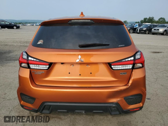 2022 Mitsubishi Outlander ES с VIN JA4ARUAU9NU022902, выставлен на аукционе Copart как лот 60344805 с пробегом 59 602 миль миль и Списание • Salvage title. История ставок и продаж доступна на DreamBid. Изображение 6.