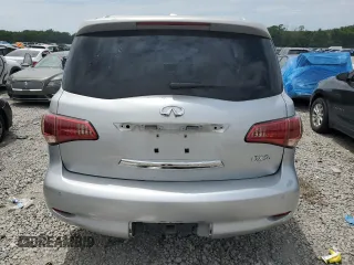 2011 Infiniti QX56 7-passenger with VIN JN8AZ2NF0B9501864, listed as a Copart auction lot 63815714 with 0 mi miles and Clean Title. Bid and sale history available at carsss.com. Image 6.
