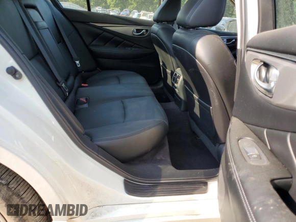 2017 Infiniti Q50 Sport with VIN JN1EV7AP7HM743063, listed as a Copart auction lot 61135995 with 47,149 mi miles and Salvage title. Bid and sale history available at DreamBid. Image 10.