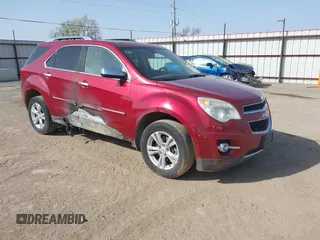 2011 Chevrolet Equinox LT w/2LT with VIN 2CNALPEC3B6376012, listed as a IAAI auction lot 41801175 with 153,591 mi miles. Bid and sale history available at carsss.com. Image 1.